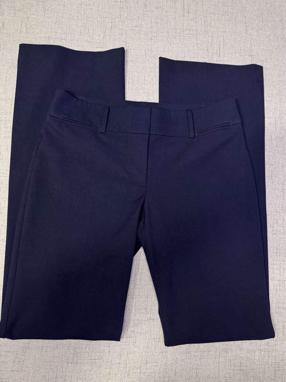 LOFT Julie Trouser Pant Dress Pants Navy Blue Size 6T 6 Tall - Picture 9 of 12